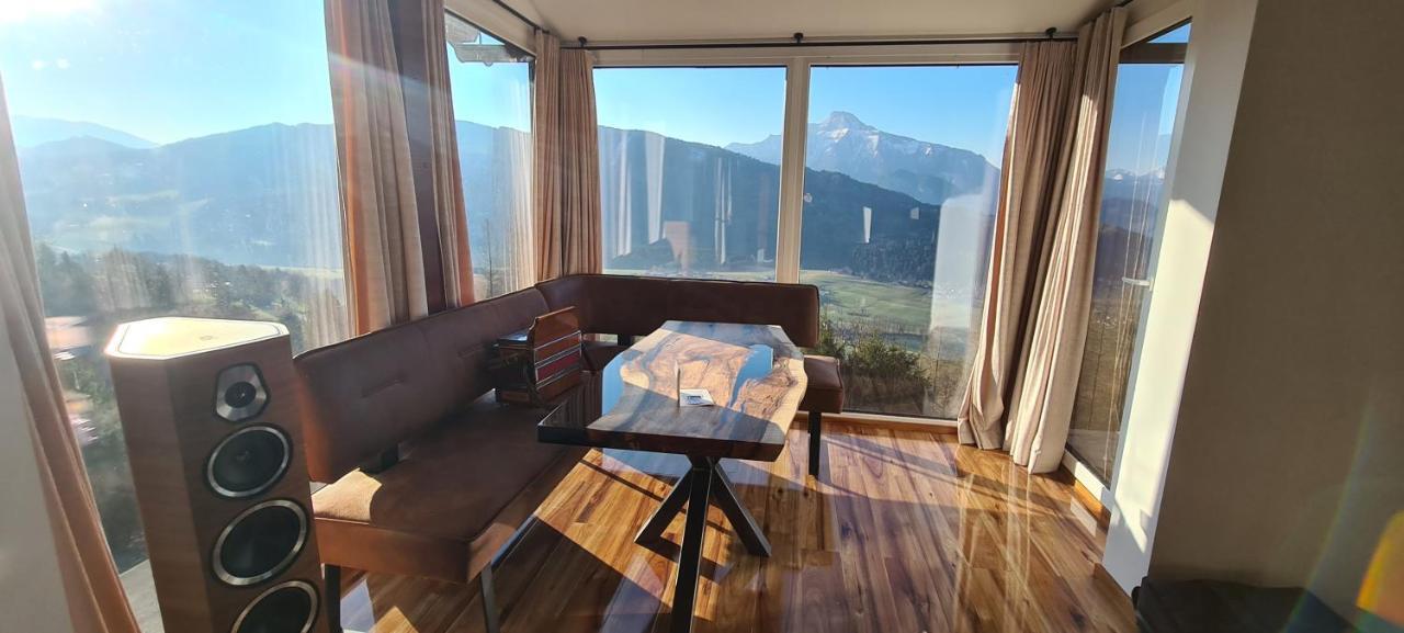 Ruhige Bergvilla In Alleinlage Am Mondsee Mit Seeblick Bergblick Und Whirlpool Innerschwand ภายนอก รูปภาพ